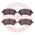 Тормозные колодки передние TOYOTA COROLLA 01.2002- MASTER SPORT 13046058152N-SET-MS (фото 2)