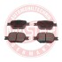 Тормозные колодки передние TOYOTA COROLLA 01-,COROLLA VERSO 01-03 MASTER SPORT 13046058172N-SET-MS (фото 1)