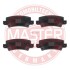 Тормозные колодки задние (15.8mm) Toyota Corolla 1.6,1.8,2.0 02- MASTER SPORT 13046058192N-SET-MS (фото 1)