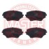 Тормозные колодки передние (17.5mm) Toyota RAV-4 1.8, 2.0 00- MASTER SPORT 13046058482N-SET-MS (фото 1)