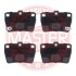 Тормозные колодки передние (16.9mm) Toyota RAV 00- MASTER SPORT 13046058492N-SET-MS (фото 1)