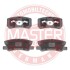 Тормозные колодки задние (15.30mm) Mitsubishi Grandis 2.0/2.4 04- MASTER SPORT 13046058552N-SET-MS (фото 2)