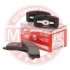 Тормозные колодки задние (15.30mm) Mitsubishi Grandis 2.0/2.4 04- MASTER SPORT 13046058552N-SET-MS (фото 4)