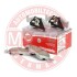 Тормозные колодки с датчиком износа 17,5 мм Opel Kadett, Astra,Omega,Vectra MASTER SPORT 13046059252K-SET-MS (фото 4)