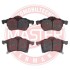 Тормозные колодки передние (19.5мм) Opel Astra G (ABS), Zafira MASTER SPORT 13046071162N-SET-MS (фото 2)