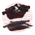 Тормозные колодки передние (19.5мм) Opel Astra G (ABS), Zafira MASTER SPORT 13046071162N-SET-MS (фото 3)