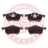 Тормозные колодки передние (18.6mm) Volvo S60, S80, V70,V70 00-,XC70 -07 MASTER SPORT 13046071452N-SET-MS (фото 1)