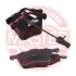 Тормозные колодки передние FORD GALAXY 95-, SEAT ALHAMBRA 96-, VW SHARAN 95- MASTER SPORT 13046071542N-SET-MS (фото 3)