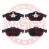 Тормозные колодки передние (18.3mm) Renault Laguna II 1.8 16V/1.9CDI/2.0/2.2 01- MASTER SPORT 13046071582N-SET-MS (фото 1)