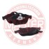 Тормозные колодки передние (18.3mm) Renault Laguna II 1.8 16V/1.9CDI/2.0/2.2 01- MASTER SPORT 13046071582N-SET-MS (фото 3)