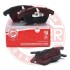 Гальмівні колодки передні (19.0mm) Citroen C4 /Peugeot 207/307/308 2005- MASTER SPORT 13046072022N-SET-MS (фото 4)