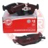 Колодки тормозные передние BMW E60/61/65/66 2.0-2.5 MASTER SPORT 13046072152N-SET-MS (фото 4)