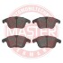 Тормозные колодки передние (19.3mm) Ford Galaxy/Mondeo IV 2.0TDCi 03/07- MASTER SPORT 13046072282N-SET-MS (фото 1)