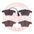 Тормозные колодки передние (20.10mm) VW- T5 1.9/2.5TDI 03- диск 16 MASTER SPORT 13046072362N-SET-MS (фото 2)