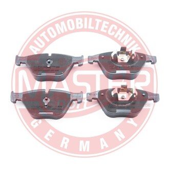 Колодки тормозные передние BMW 5(F10) 523I,528I,520D,525D,530D 2010- MASTER SPORT 13046072382N-SET-MS (фото 1)