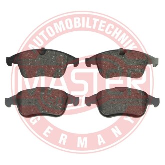 Колодки гальмівні (передні) Renault Laguna III 07-/Scenic III 08-/Samsung QM5 0 MASTER SPORT 13046072502N-SET-MS