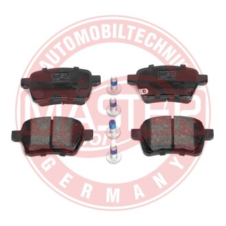 Тормозные колодки задние FIAT 500L, OPEL ADAM, CORSA E 1.0-1.6D 10.12- MASTER SPORT 13046120932N-SET-MS