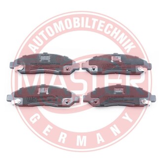 Колодки тормозные передние ISUZU D-MAX 2.5DITD 07-,3.0D 07-;RODEO 2.5 05- MASTER SPORT 13046134662N-SET-MS