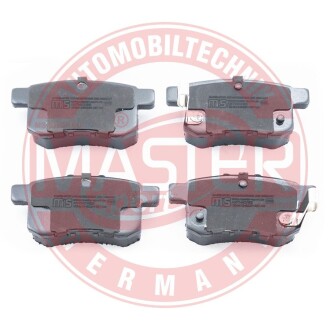 Гальмівні колодки задні Honda Accord 08- MASTER SPORT 13046134822N-SET-MS