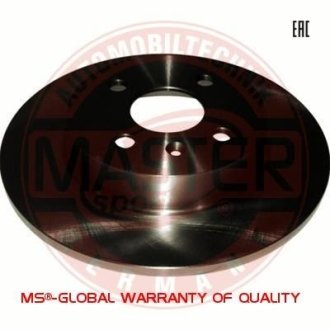 Тормозной диск задний Opel Combo,Meriva 01- MASTER SPORT 24011002911-PCS-MS