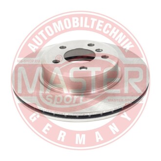 Диск гальмівний передній BMW 5 E60-63 04- MASTER SPORT 24012402392-PCS-MS