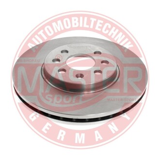 Диск гальмівний перед. Astra H Sedan / Kombi 3.04- (280x25mm) MASTER SPORT 24012501481-PCS-MS