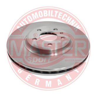 Диск гальмівний перед.BMW X3 (E83) X5 (E53) 3.0/4.4 00- MASTER SPORT 24013001091-PCS-MS (фото 1)