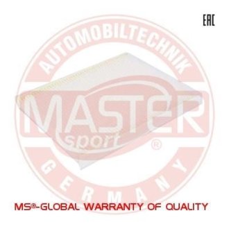 Фильтр салона Ford Fiesta 08-, Courier 08-, B-Max 13- MASTER SPORT 2436-IF-PCS-MS (фото 1)