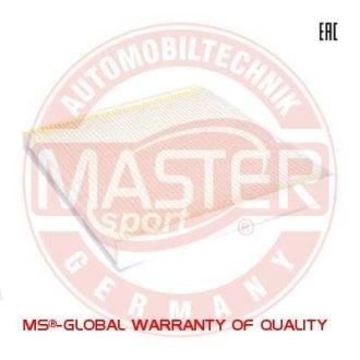 Фільтр салона Citroen Jumper 2.2/3.0 HDI 04/06-; Fiat Ducato 2.2/3.0 JTD 04/06-; MASTER SPORT 2544-IF-PCS-MS