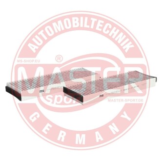 Фильтр салона (с активированным углем) Audi A4, A6 04- MASTER SPORT 3023-2/1-IF-SET-MS