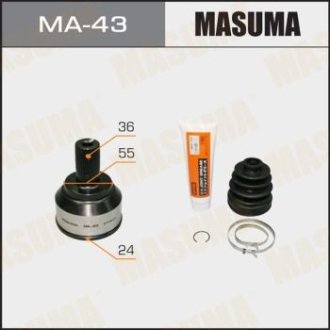 ШРУС наружный Mazda 3 (03-06) (нар:36/вн:24) (MA-43) MASUMA MA43