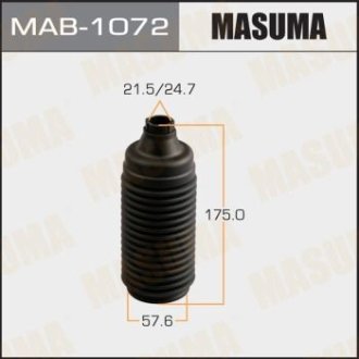 Пыльник амортизатора заднего (пластик) Subaru Legacy (00-09), Outback (00-09) (MAB-1072) MASUMA MAB1072 (фото 1)
