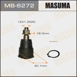 Опора шаровая нижняя Honda CR-V, FR-V (-08) (MB-6272) MASUMA MB6272 (фото 1)