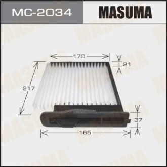 Фильтр салона (MC-2034) MASUMA MC2034 (фото 1)