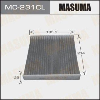 Фильтр салона (MC-231CL) MASUMA MC231CL (фото 1)