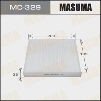 Фильтр салона AC-206E (MC-329) MASUMA MC329 (фото 1)