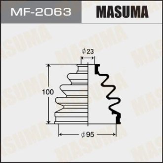 Пыльник ШРУСа наружного Nissan Pathfinder (-04) (MF-2063) MASUMA MF2063