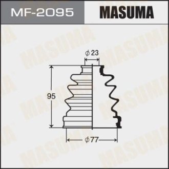 Пыльник ШРУСа наружного Mazda 3 (03-08)/ Nissan Primera (-01) (MF-2095) MASUMA MF2095 (фото 1)