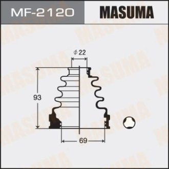 Пыльник ШРУСа внутреннего Toyota Corolla (00-06), RAV 4 (00-05) (MF-2120) MASUMA MF2120