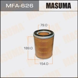 Фильтр воздушный (MFA-626) MASUMA MFA626 (фото 1)