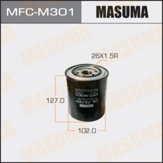 Фильтр масляный Mitsubishi L200 (05-), Pajero Sport (09-15) D 2.5 (MFC-M301) MASUMA MFCM301 (фото 1)