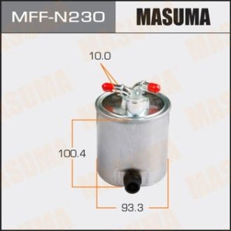 Фильтр топливный Nissan Qashqai (09-13), X-Trail (08-14) Disel (MFF-N230) MASUMA MFFN230