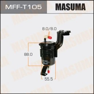 Фильтр топливный (MFF-T105) MASUMA MFFT105 (фото 1)