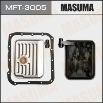 Фильтр АКПП (+прокладка поддона) Mitsubishi Carisma (-03), Colt (-03), Grandis (03-09), Lancer (03-11), Outlande (MFT-3005) MASUMA MFT3005 (фото 1)