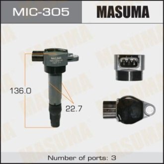 Катушка зажигания (MIC-305) MASUMA MIC305 (фото 1)