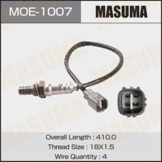 Датчик кислорода (лямбда-зонд) Lexux LX470 (00-05) / Toyota Land Cruiser (00-05) (MOE-1007) MASUMA MOE1007 (фото 1)