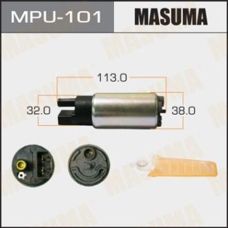 Бензонасос электрический (+сеточка) Toyota (MPU-101) MASUMA MPU101 (фото 1)