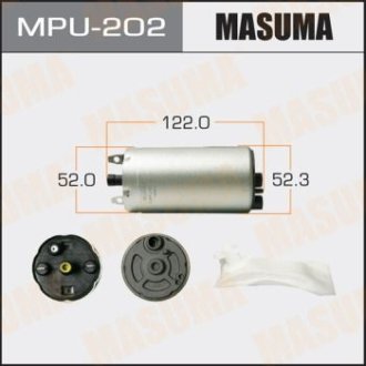 Бензонасос электрический (+сеточка) Nissan (MPU-202) MASUMA MPU202 (фото 1)