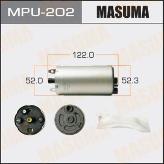 Бензонасос електричний (+ сіточка) Nissan (MPU-202) MASUMA MPU202 (фото 1)