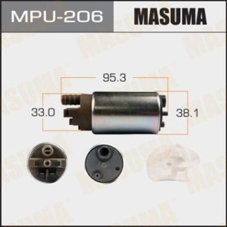 Бензонасос электрический (+сеточка) Nissan (MPU-206) MASUMA MPU206 (фото 1)